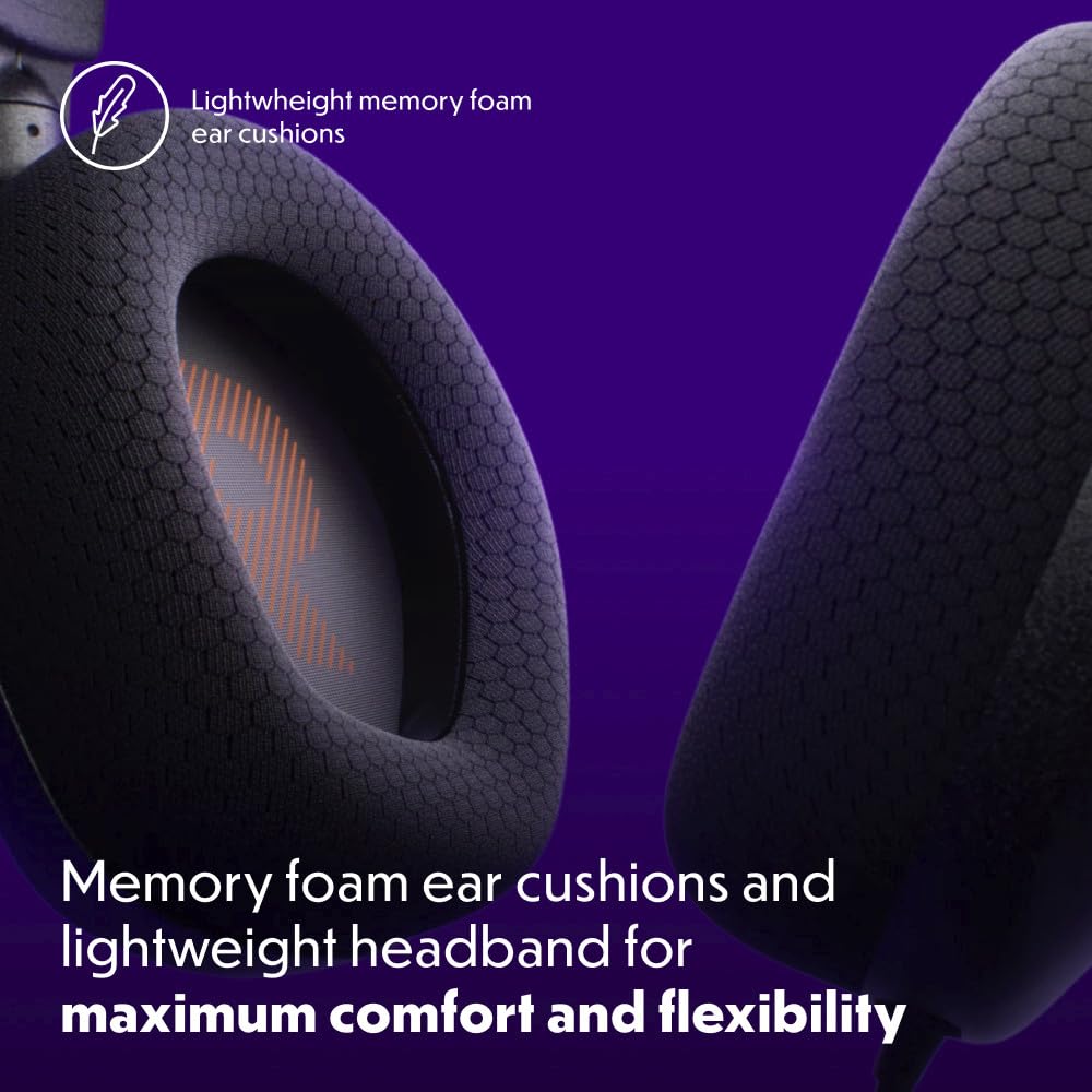JBL Quantum 100M2 - Wired Over-Ear Gaming Headset with omnidirectional, Detachable mic with Mute Option and Fabric-Covered Memory Foam Ear Cushions, Compatible with All Platforms (Black) 🍁 All In One Marketplace Canada