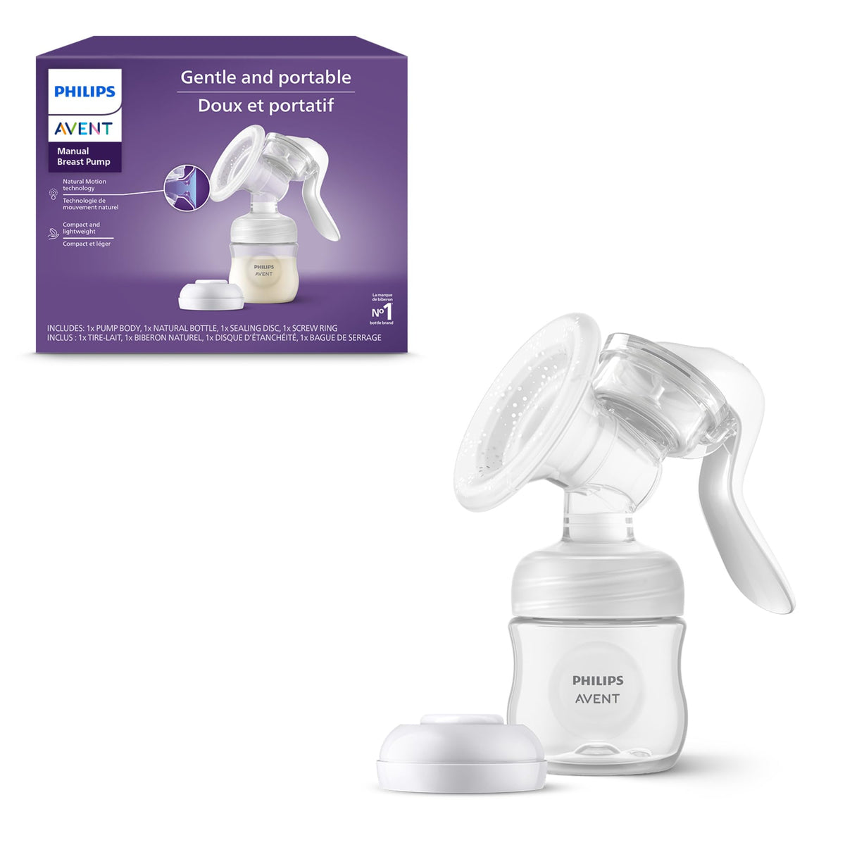 Philips Avent Manual Breast Pump, SCF430/03 🍁 All In One Marketplace Canada