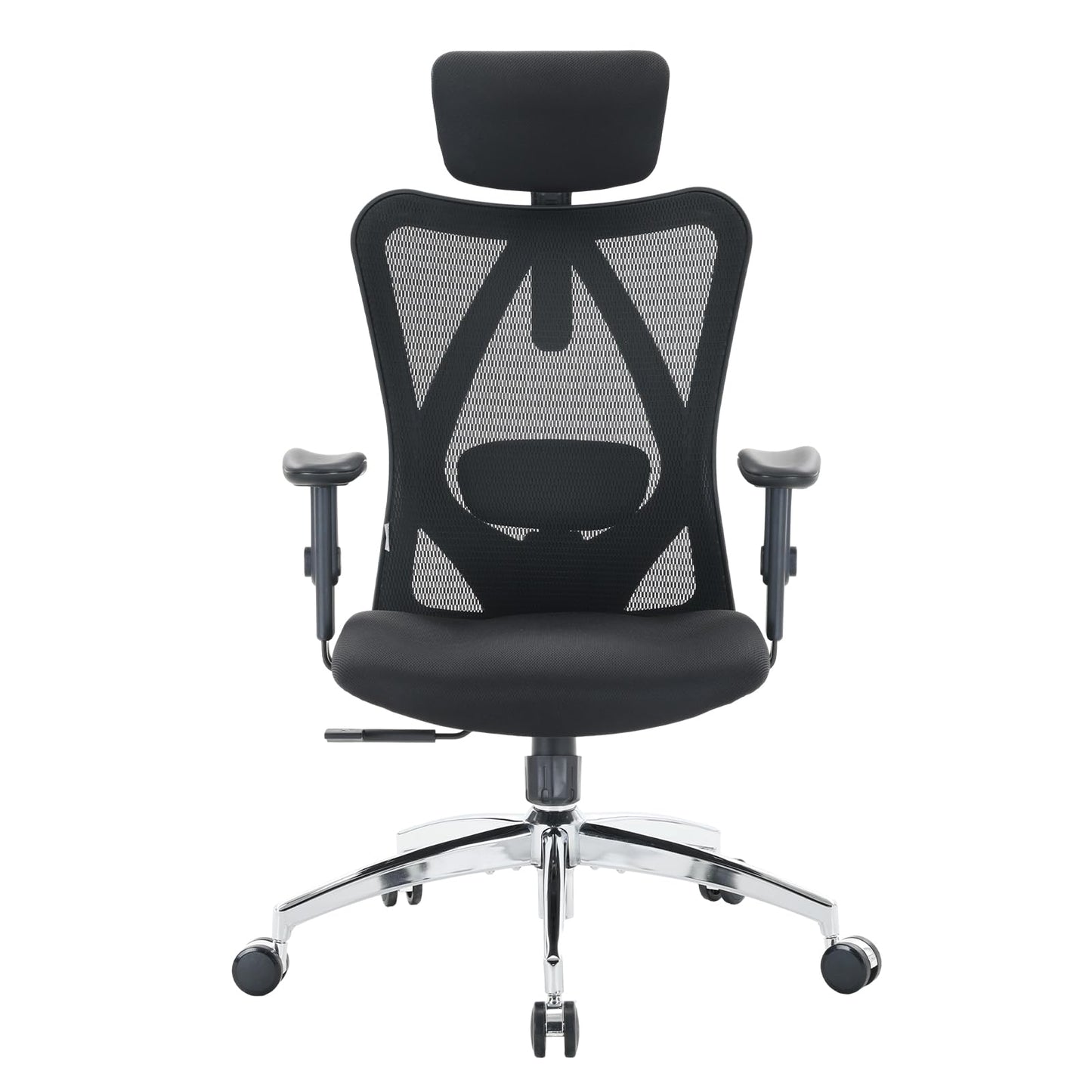 SIHOO Ergonomic Office Chair Computer Chair Desk Chair, Adjustable Headrests Chair Backrest and Armrest's Mesh Chair (Black) 🍁 All In One Marketplace Canada