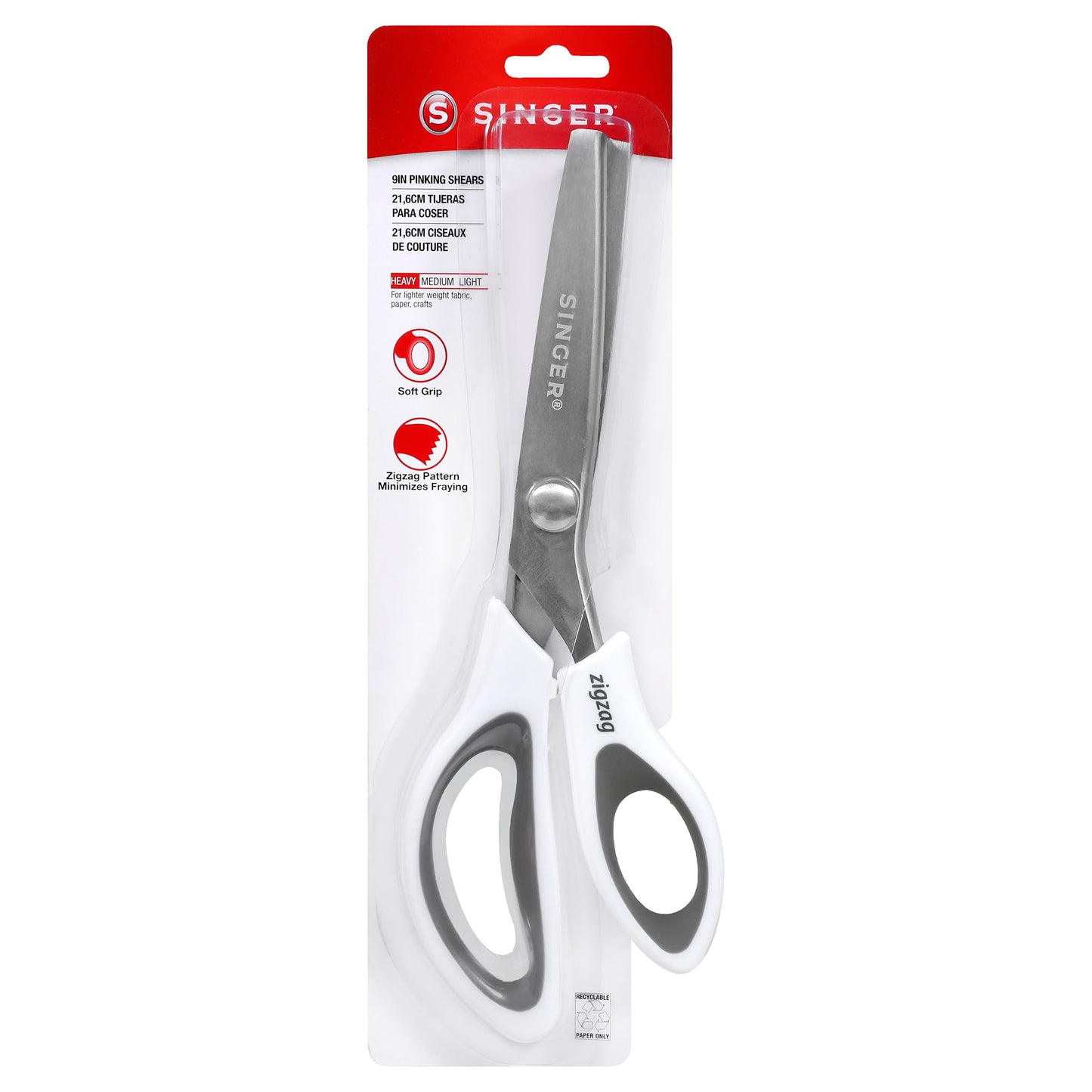 SINGER ProSeries™ 9" Pinking Shears, Stainless Steel No-Fray Zigzag Edge 🍁 All In One Marketplace Canada
