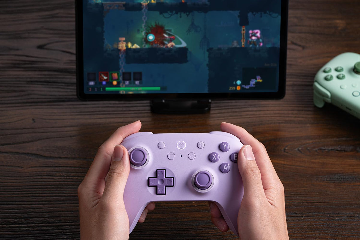 8Bitdo Ultimate 2C Wireless Controller for Windows PC and Android, with 1000Hz Polling Rate, Hall Effect Joysticks and Hall Triggers, and Remappable L4/R4 Bumpers (Purple) 🍁 All In One Marketplace Canada