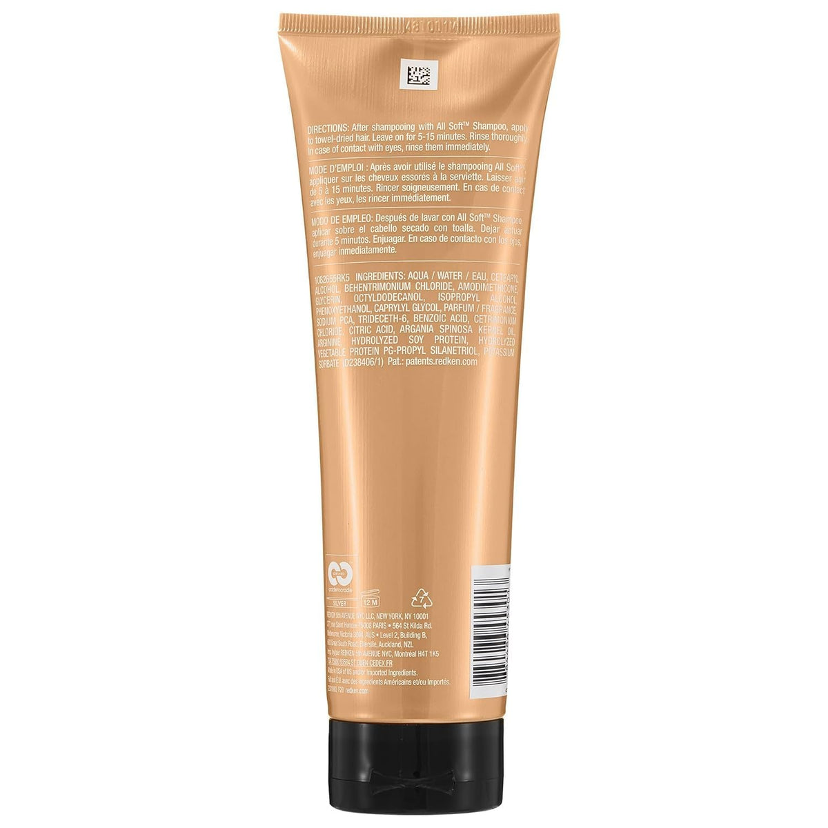 Redken All Soft Heavy Cream Deep Conditioning Hair Mask For Dry, Brittle Hair, Moisturizing Treatment With Argan Oil For Intense Softness, Shine And Smoothness, 250ml 🍁 All In One Marketplace Canada