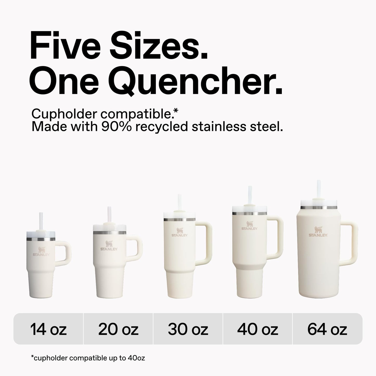 STANLEY Quencher H2.0 Flow State Tumbler, 30 oz, Hot Coral 🍁 All In One Marketplace Canada