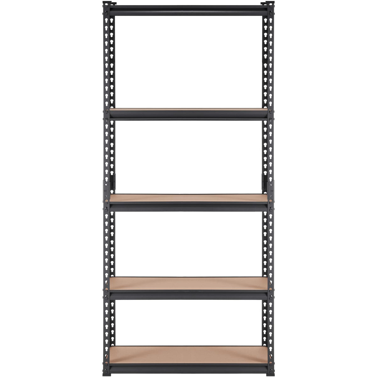 VEVOR Storage Shelving Unit, 5-Tier Adjustable, 2000 lbs Capacity, Heavy Duty Garage Shelves Metal Organizer Utility Rack, Black, 36" L x 18" W x 72" H for Kitchen Pantry Basement Bathroom Laundry 🍁 All In One Marketplace Canada