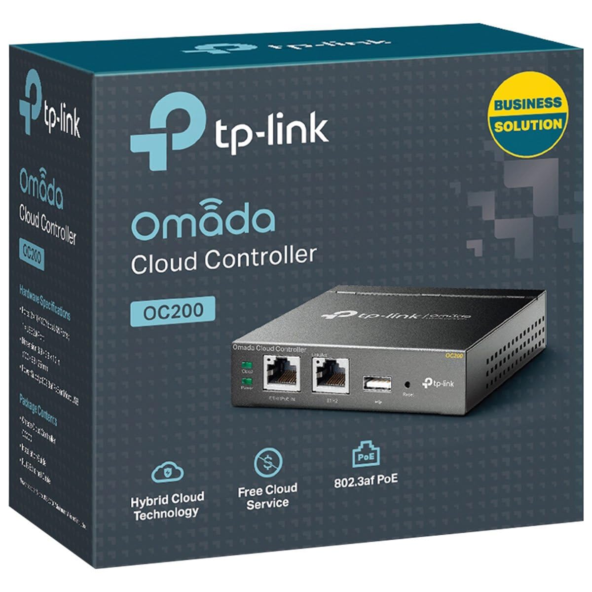 TP-Link Omada Hardware Controller (OC200) - SDN Integrated | PoE Powered | Manage Up to 100 Devices | Easy & Intelligent Network Monitor & Maintenance | Cloud Access & Omada App 🍁 All In One Marketplace Canada