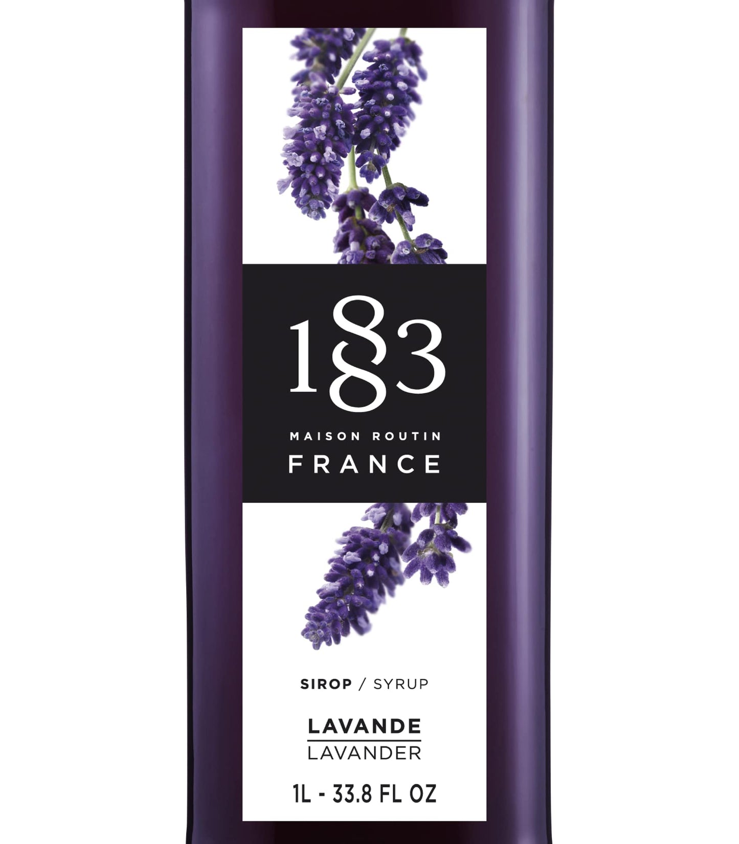 1883 Lavender Syrup, 1L Glass 🍁 All In One Marketplace Canada