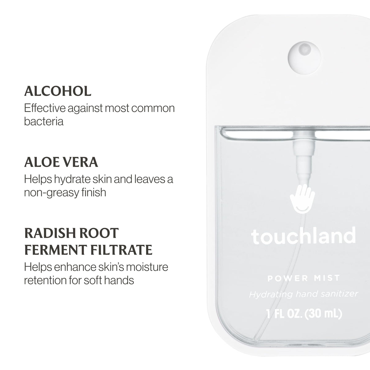 Touchland Hand Sanitizer Spray, Fresh & Woods Trio - 3 x 1 FL OZ 🍁 All In One Marketplace Canada