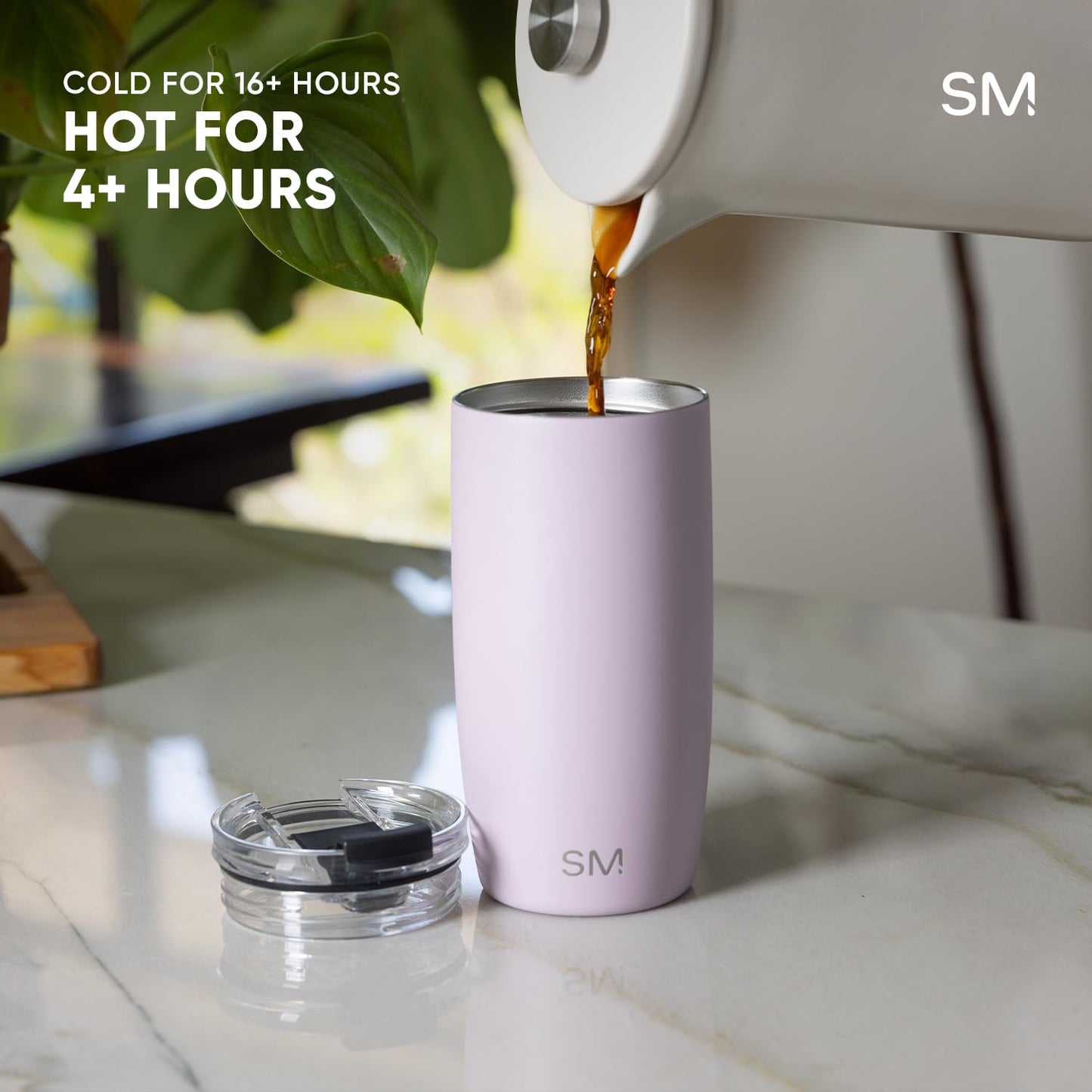 Simple Modern Travel Coffee Mug with Lid | 12oz | Lavender 🍁 All In One Marketplace Canada