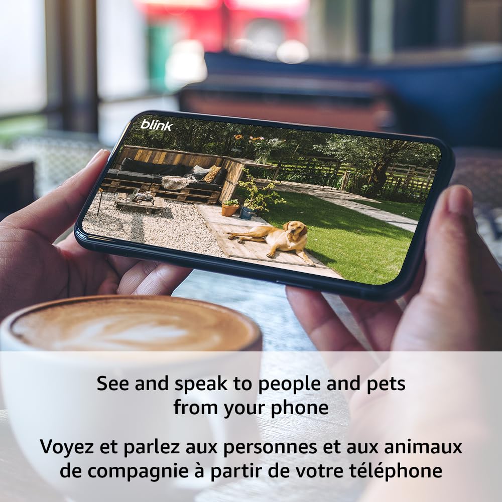 Blink Outdoor 4 – Wireless smart security camera, two-year battery life, 1080p HD day and infrared night live view, two-way talk. Sync Module Core included – 2 camera system 🍁 All In One Marketplace Canada