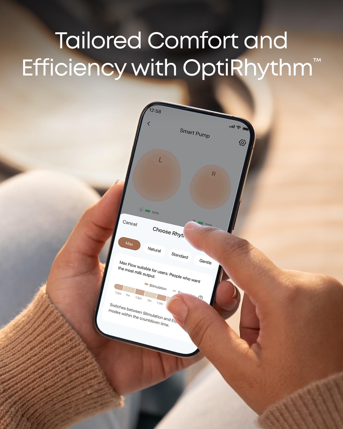 eufy Security Breast Pump Series S1 Pro, Electric Hands-FreeBreast Pump with Heating Technology, Portable Charging Case, App Controlled Smart Rhythm, Hospital-Grade Suction, Leak-Proof and Ultra-Quiet 🍁 All In One Marketplace Canada