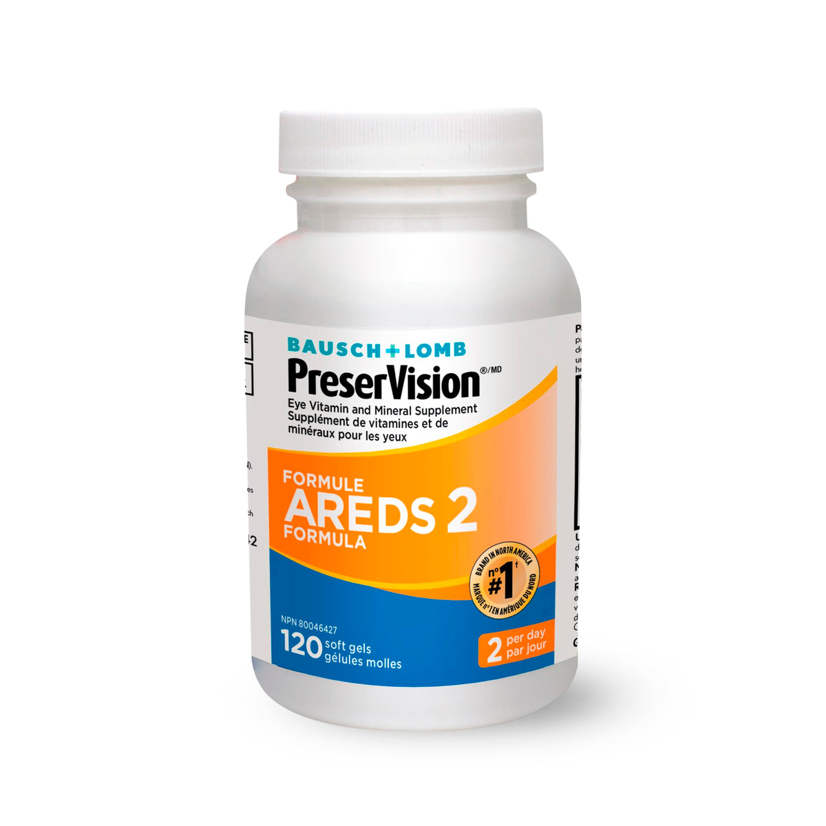 PreserVision AREDS 2 Eye Vitamin & Mineral Supplement, Contains Lutein, Vitamin C, Zeaxanthin, Zinc, Vitamin E, Eye Health Supplements for Adults, 120 Mini Soft Gels (packaging may vary) 🍁 All In One Marketplace Canada