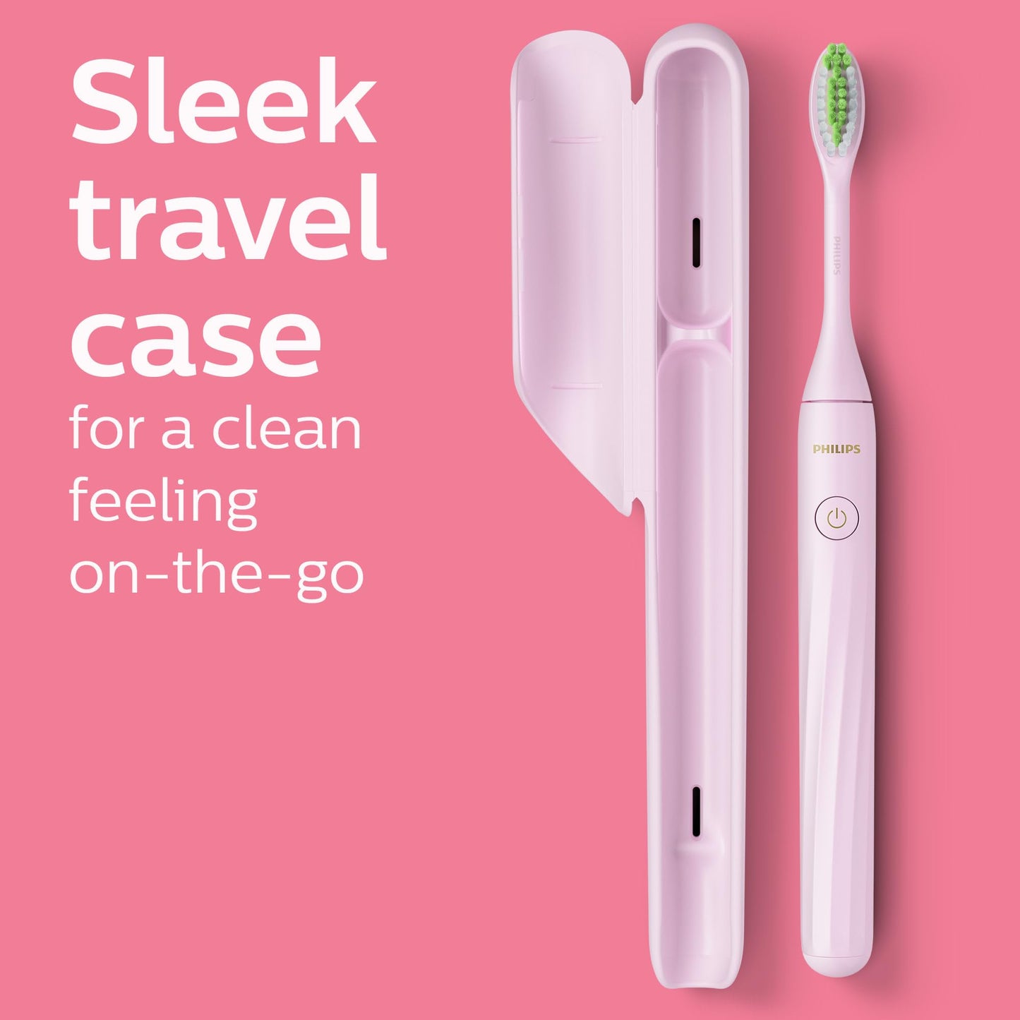 Philips One by Sonicare Battery Electric Toothbrush, Pink, HY1100/06 🍁 All In One Marketplace Canada