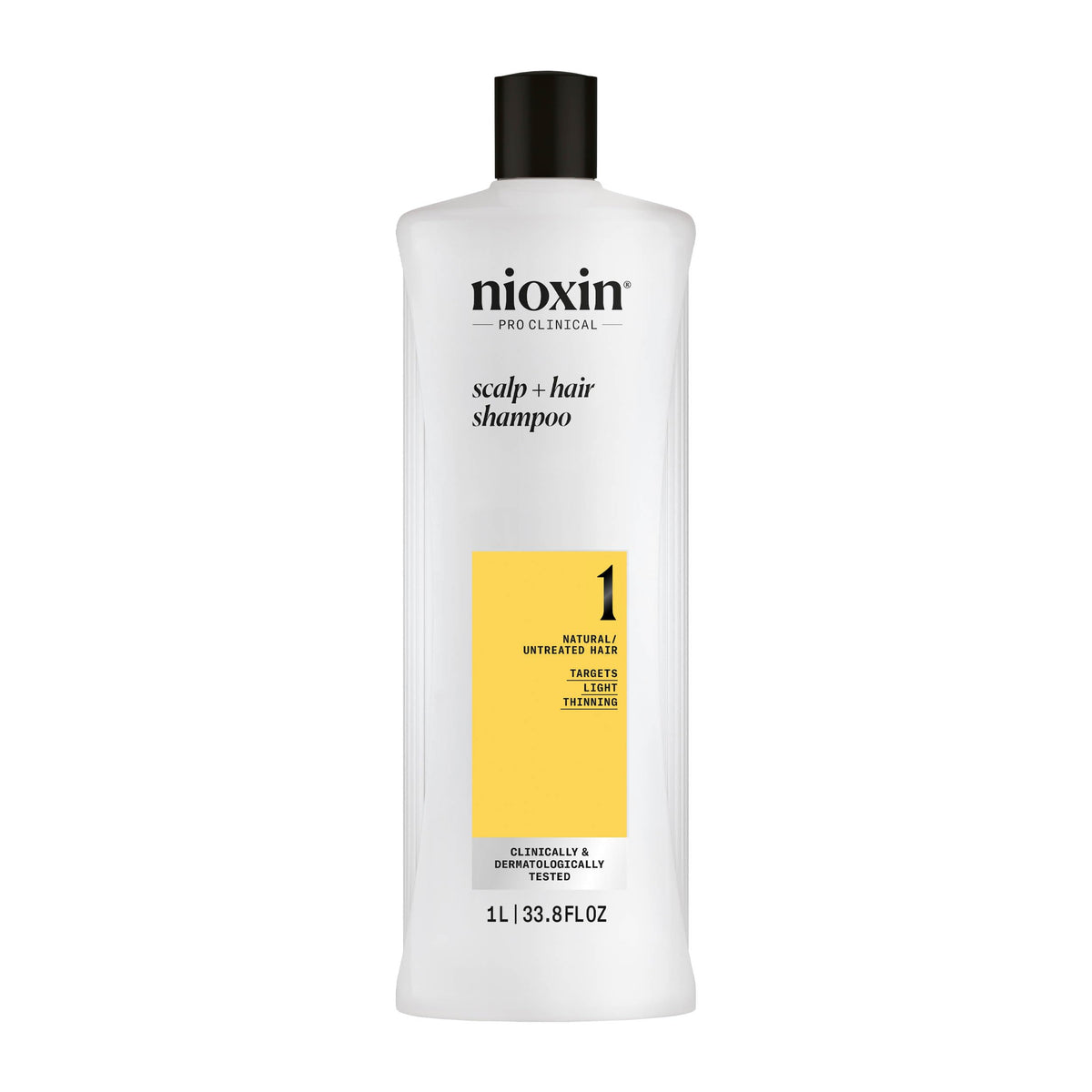 Nioxin System 1 Scalp + Hair Thickening Shampoo | For Natural Hair with Light Thinning | Strengthen Against Breakage with Niacinamide & Biotin | 33.8 Fl Oz 🍁 All In One Marketplace Canada