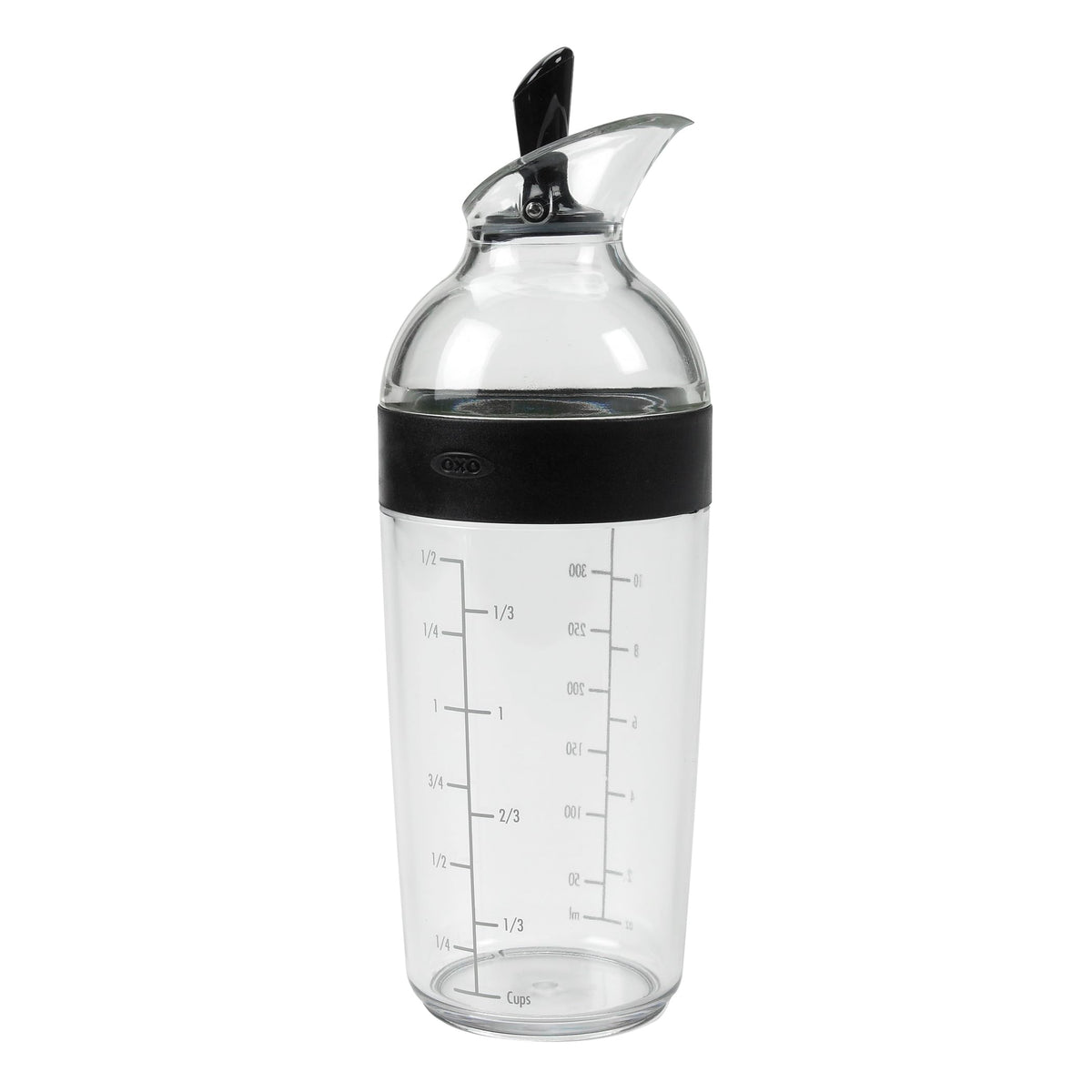 OXO Good Grips 1188500BK Salad Dressing Shaker (Clear plastic) Black Large 🍁 All In One Marketplace Canada