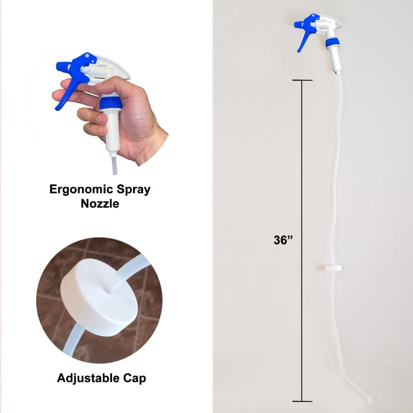 CLEARNEXT 36" Remote Trigger Sprayer with 38-400 Cap | Compatible with OnGuard's Pro-Perm Insect Killer, P-22-RTU and Liquid Animal Repellent 3.78L Jug 🍁 All In One Marketplace Canada