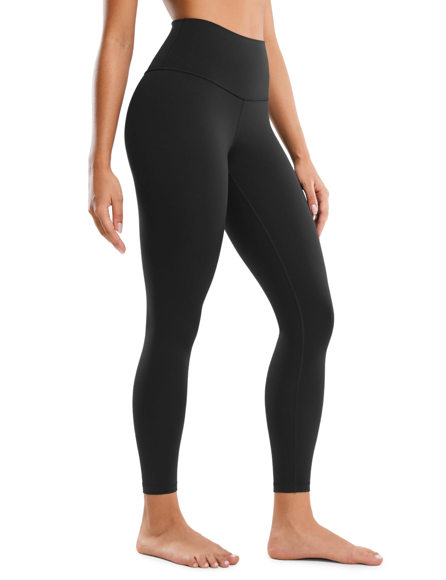 CRZ YOGA Butterluxe High Waisted Lounge Legging 25" - Workout Leggings for Women Buttery Soft Yoga Pants Black Large 🍁 All In One Marketplace Canada