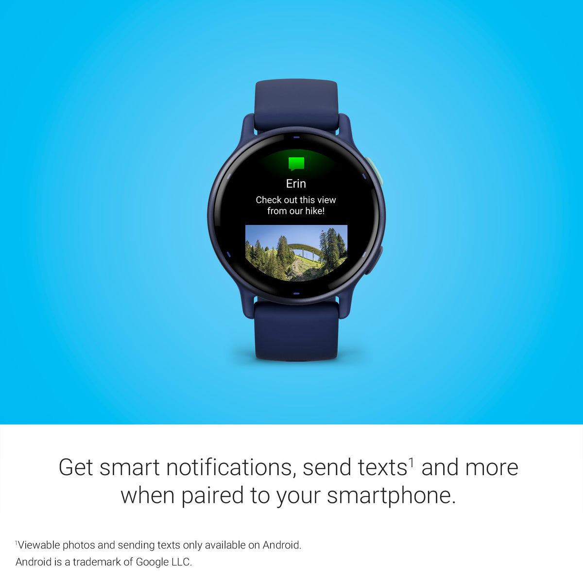 Garmin vívoactive 5, Health and Fitness GPS Smartwatch, AMOLED Display, Up to 11 Days of Battery, Navy 🍁 All In One Marketplace Canada