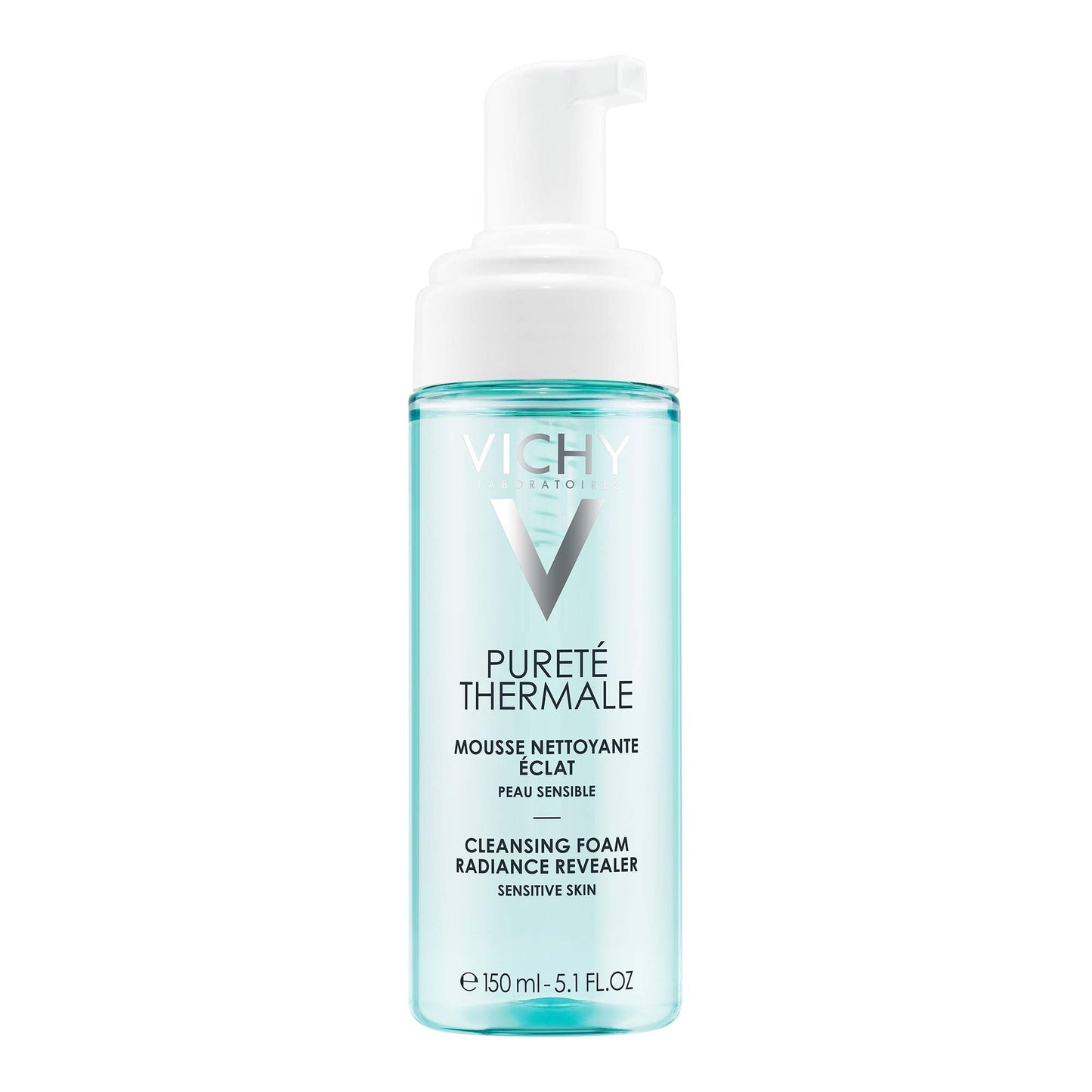 Vichy Foaming Facial Cleanser, Pureté Thermale Purifying Foaming Water Cleanser for Sensitive Skin, Soap-Free, Paraben-Free, and Hypoallergenic, 150mL 🍁 All In One Marketplace Canada