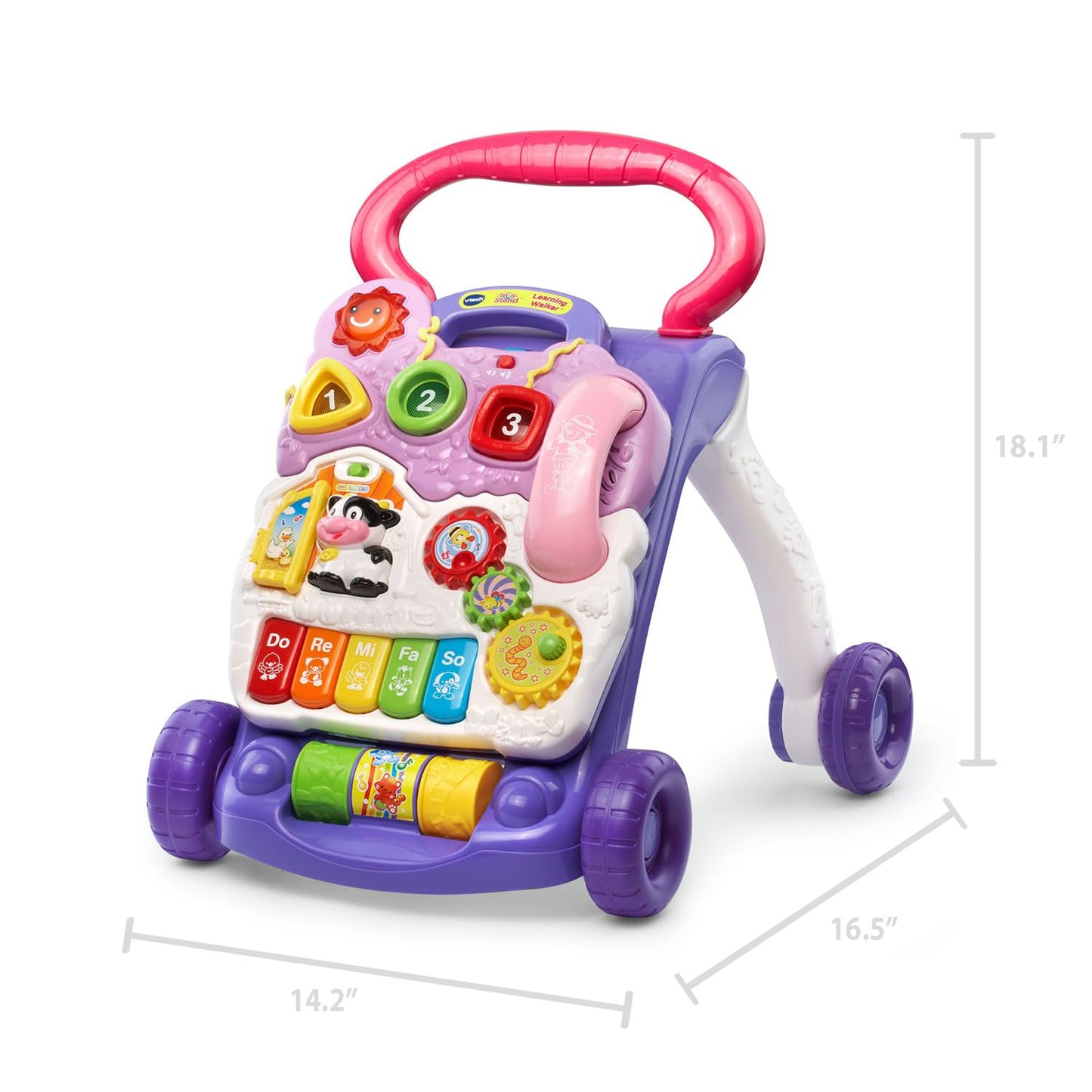 VTech Sit-to-Stand Learning Walker (Frustration Free Packaging - English Version), Purple 🍁 All In One Marketplace Canada