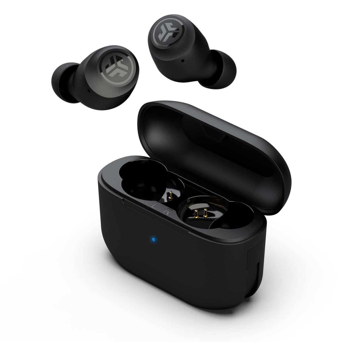 JLab Go Air Pop+, True Wireless Earbuds, Bluetooth Earbuds with Microphone, Dual Connect, EQ3 Sound, Black 🍁 All In One Marketplace Canada