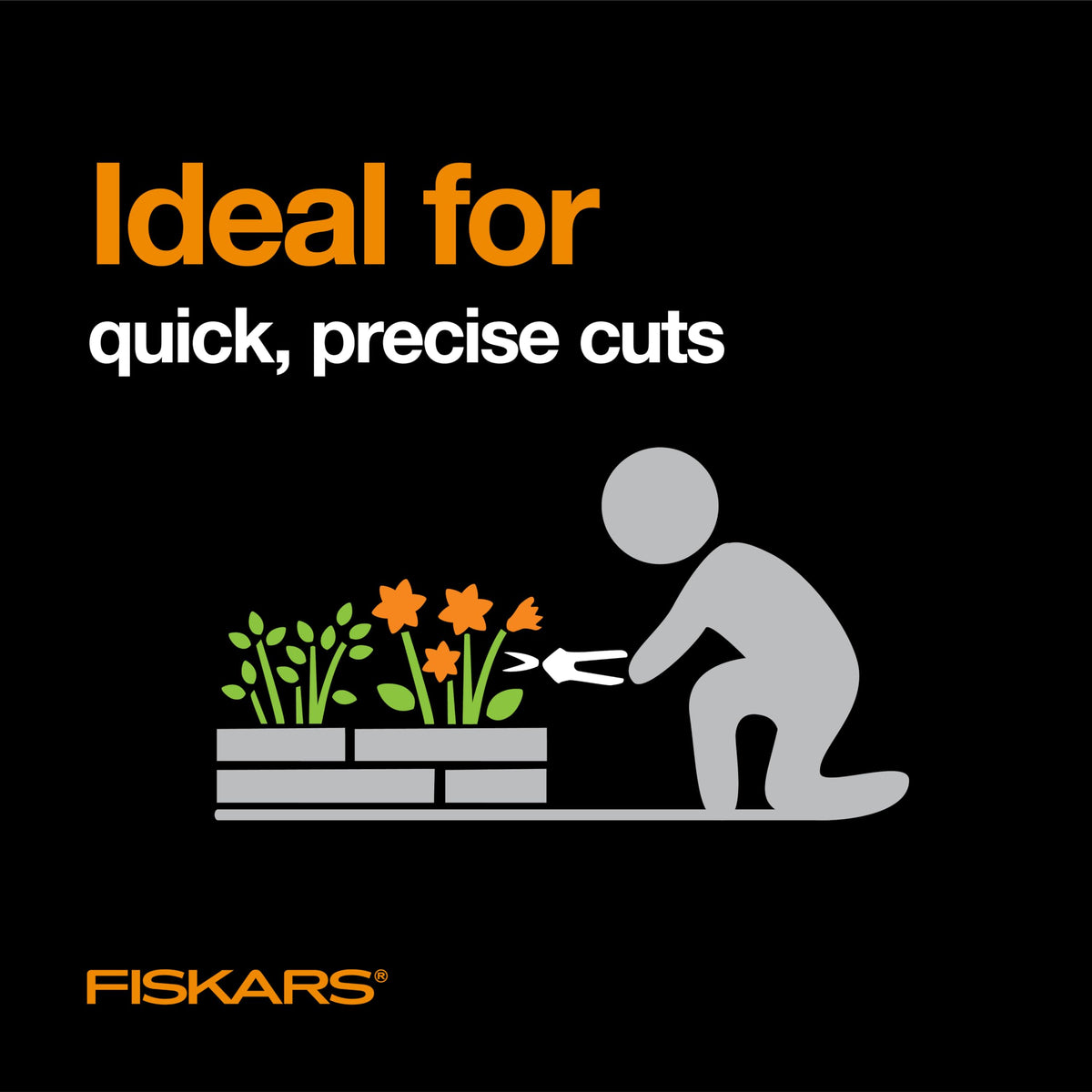 Fiskars Non-Stick Softgrip Micro-Tip Pruning Snip 🍁 All In One Marketplace Canada
