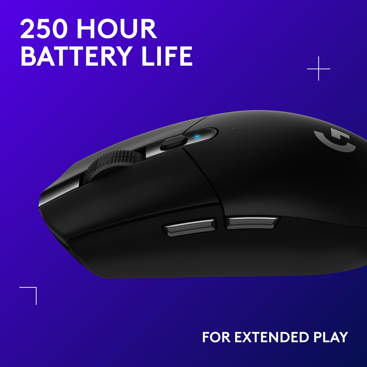 Logitech G305 Lightspeed Wireless Gaming Mouse, Hero Sensor, 12,000 DPI, Lightweight, 6 Programmable Buttons, 250h Battery, On-Board Memory, Compatible with PC, Mac - Black 🍁 All In One Marketplace Canada