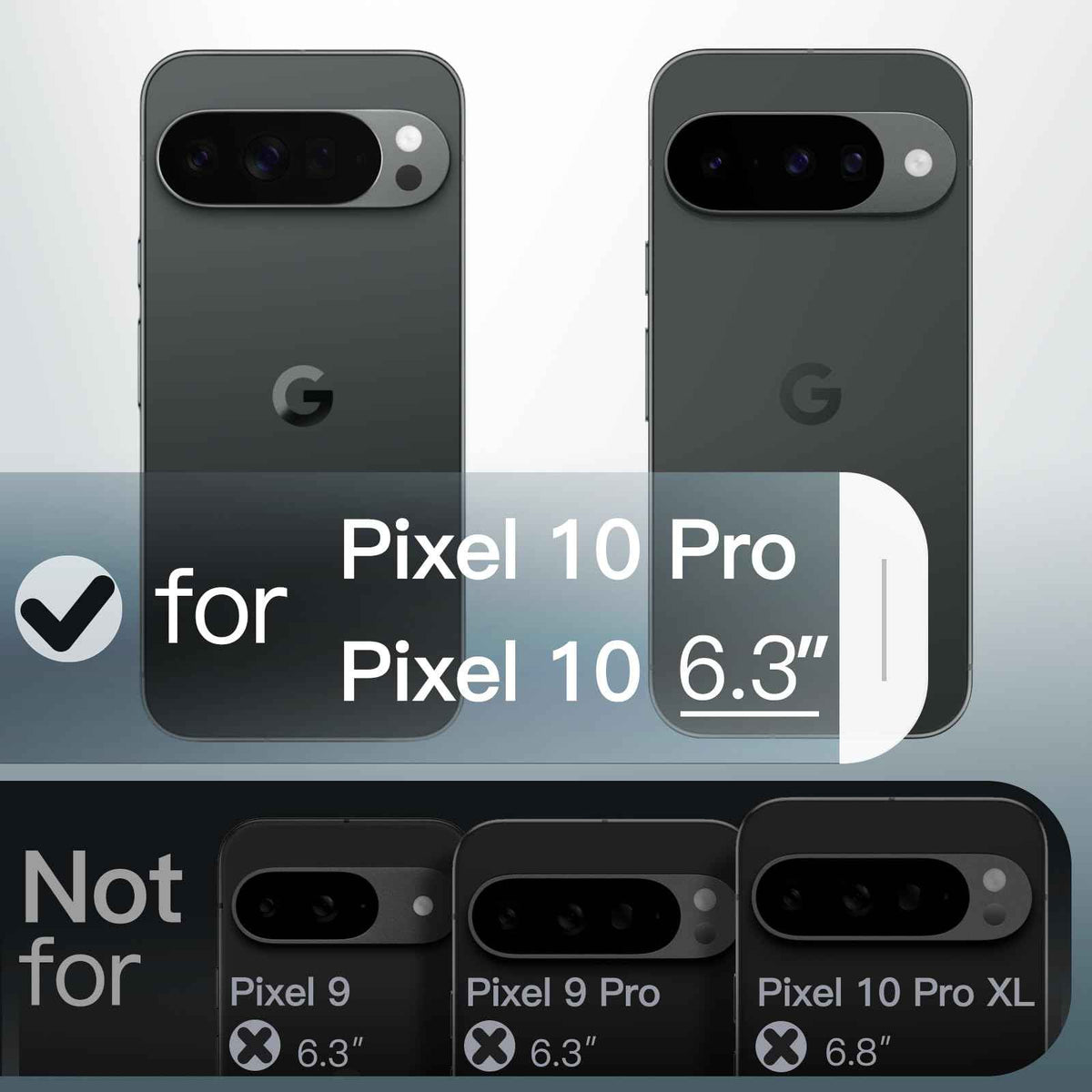 JETech Magnetic Case for Google Pixel 10/10 Pro 2025, Compatible with MagSafe and Pixelsnap Charger, Translucent Matte Back Shockproof Phone Cover (Obsidian) 🍁 All In One Marketplace Canada