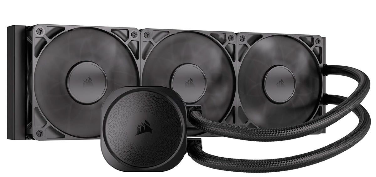 CORSAIR Nautilus 360 RS Liquid CPU Cooler – 360mm AIO – Low-Noise – Direct Motherboard Connection – Daisy-Chain – Intel LGA 1851/1700, AMD AM5/AM4 – 3X RS120 Fans Included – Black 🍁 All In One Marketplace Canada