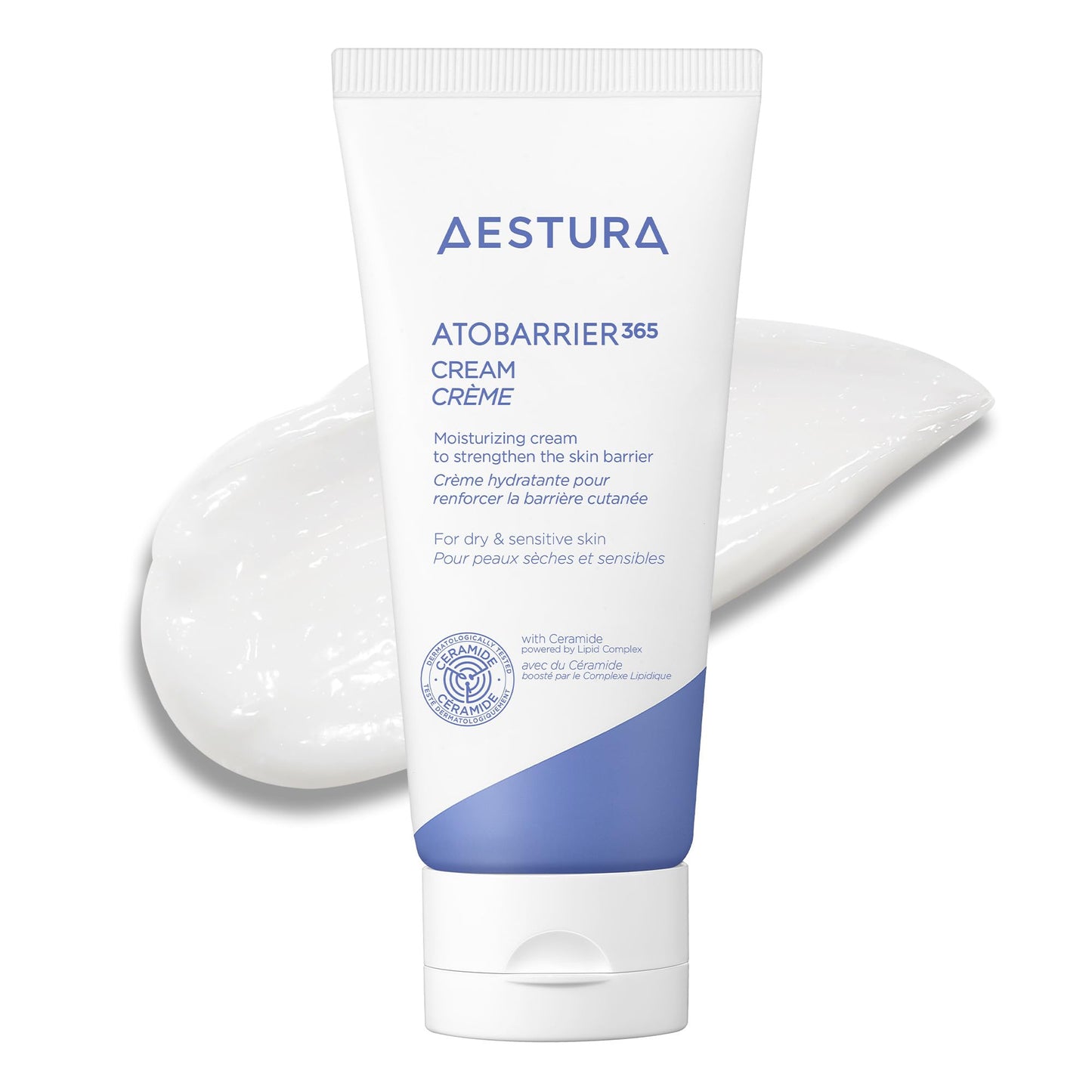 AESTURA ATOBARRIER365 Cream with Ceramides, Korean Face Moisturizer for Barrier Repair | 120H lasting Hydration, Ceramide Capsules, Dry & Sensitive Skin, Non-comedogenic, 80 mL / 2.70 fl.oz. 🍁 All In One Marketplace Canada