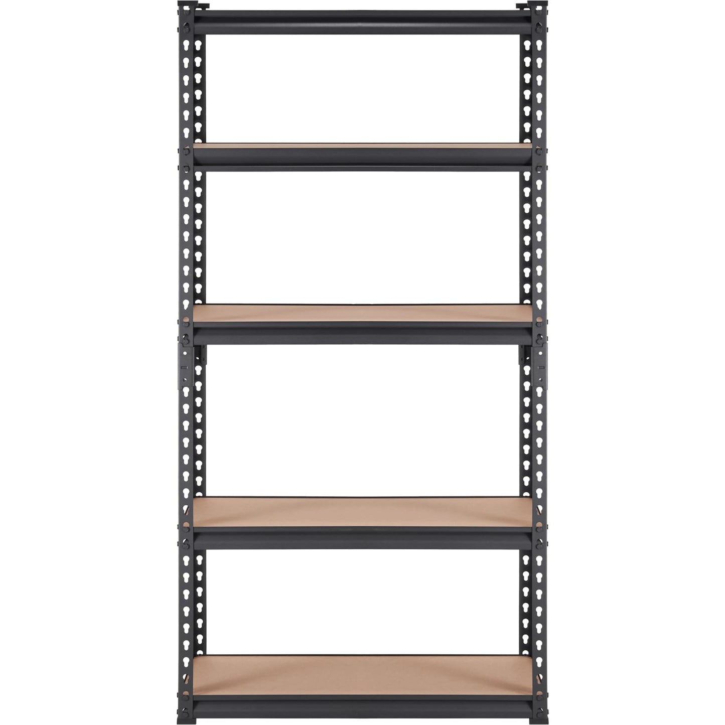 VEVOR Storage Shelving Unit, 5-Tier Adjustable, 2000 lbs Capacity, Heavy Duty Garage Shelves Metal Organizer Utility Rack, Black, 30" L x 12" W x 60" H for Kitchen Pantry Basement Bathroom Laundry 🍁 All In One Marketplace Canada