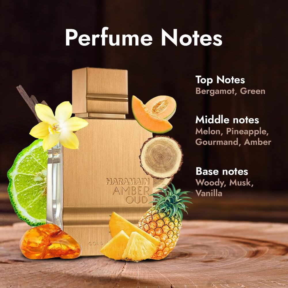 Al Haramain Amber Oud Gold Edition for Unisex Eau de Parfum Spray, 2.0 Ounce 🍁 All In One Marketplace Canada