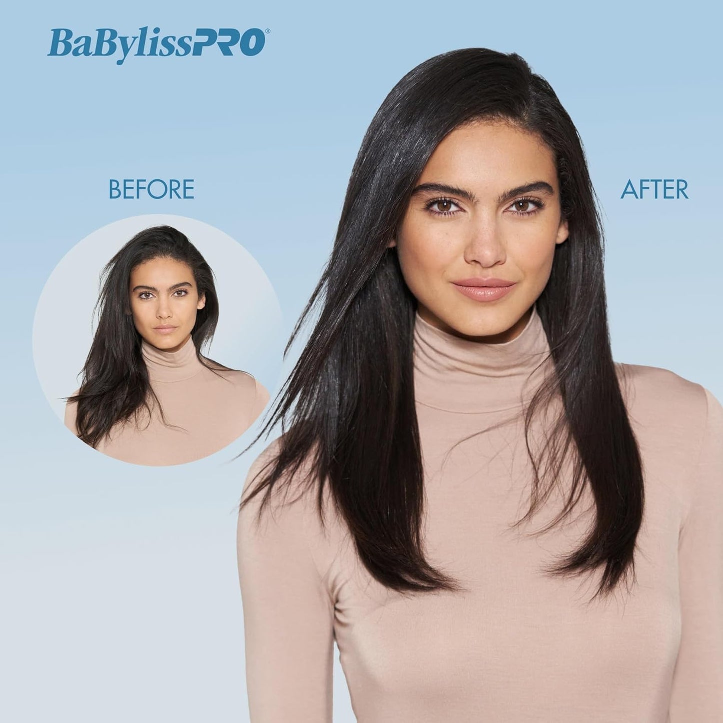 BaBylissPRO Nano Titanium & Ceramic Ultra-Slim Hair Straightener, Blue 🍁 All In One Marketplace Canada