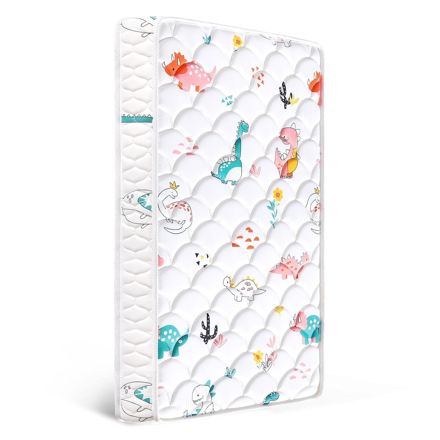 Premium Dual-Sided Crib & Toddler Mattress, Hypoallergenic, 5" Firm Soft Crib Mattress, Non-Toxic - Fits Standard Cribs & Toddler Beds 🍁 All In One Marketplace Canada