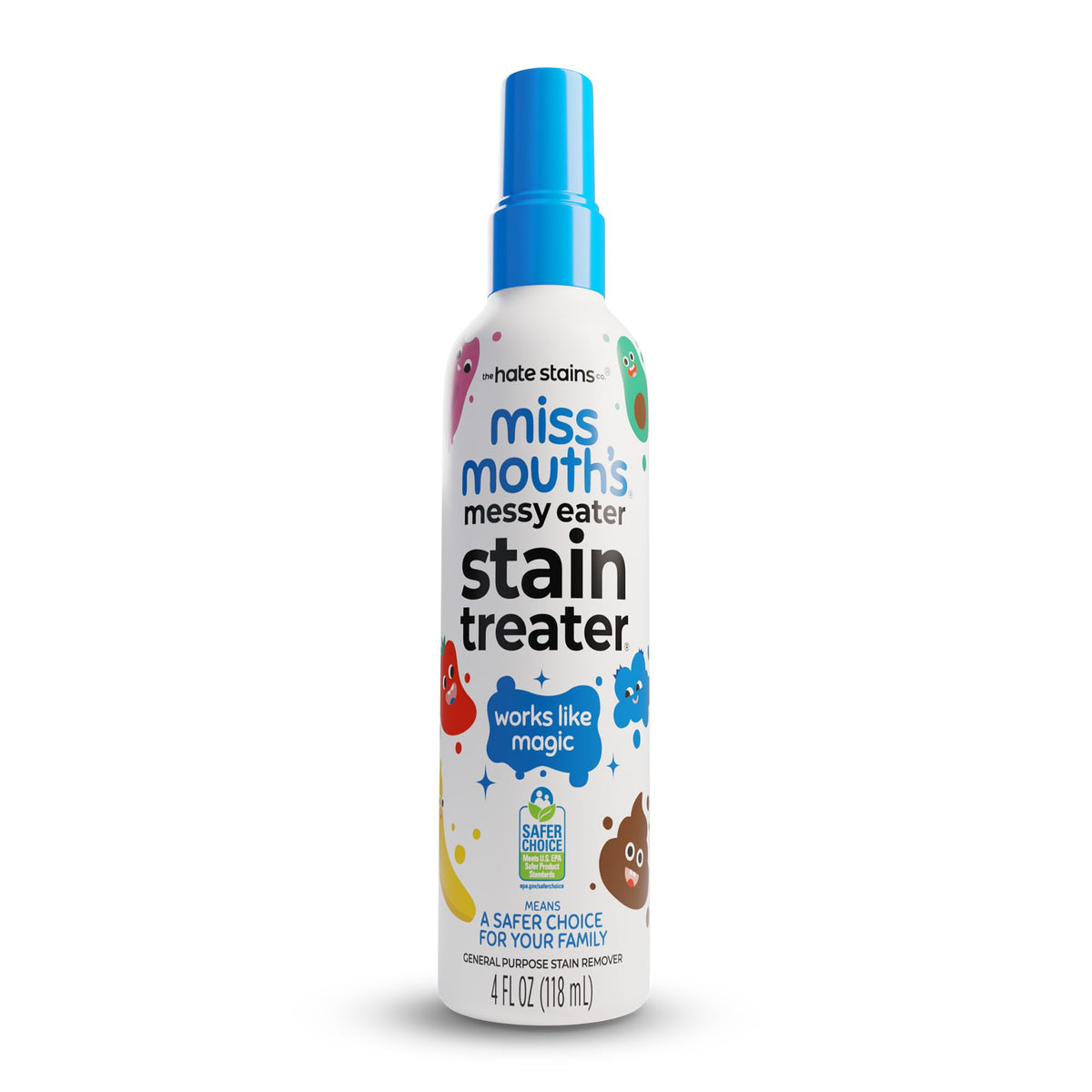 Miss Mouth's Messy Eater Stain Treater, Carpet Cleaner & Spot Remover, 4 oz 🍁 All In One Marketplace Canada