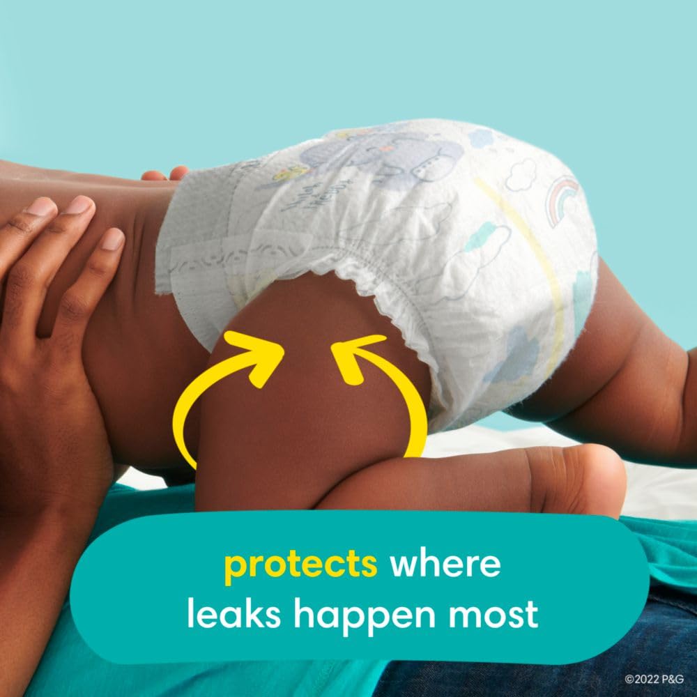 Pampers Swaddlers Diapers, Size 3, Absorbent, Keeps Baby Dry and Comfortable, Skin Safe Disposable Baby Diaper, 1 Pack (Count of 168) 🍁 All In One Marketplace Canada
