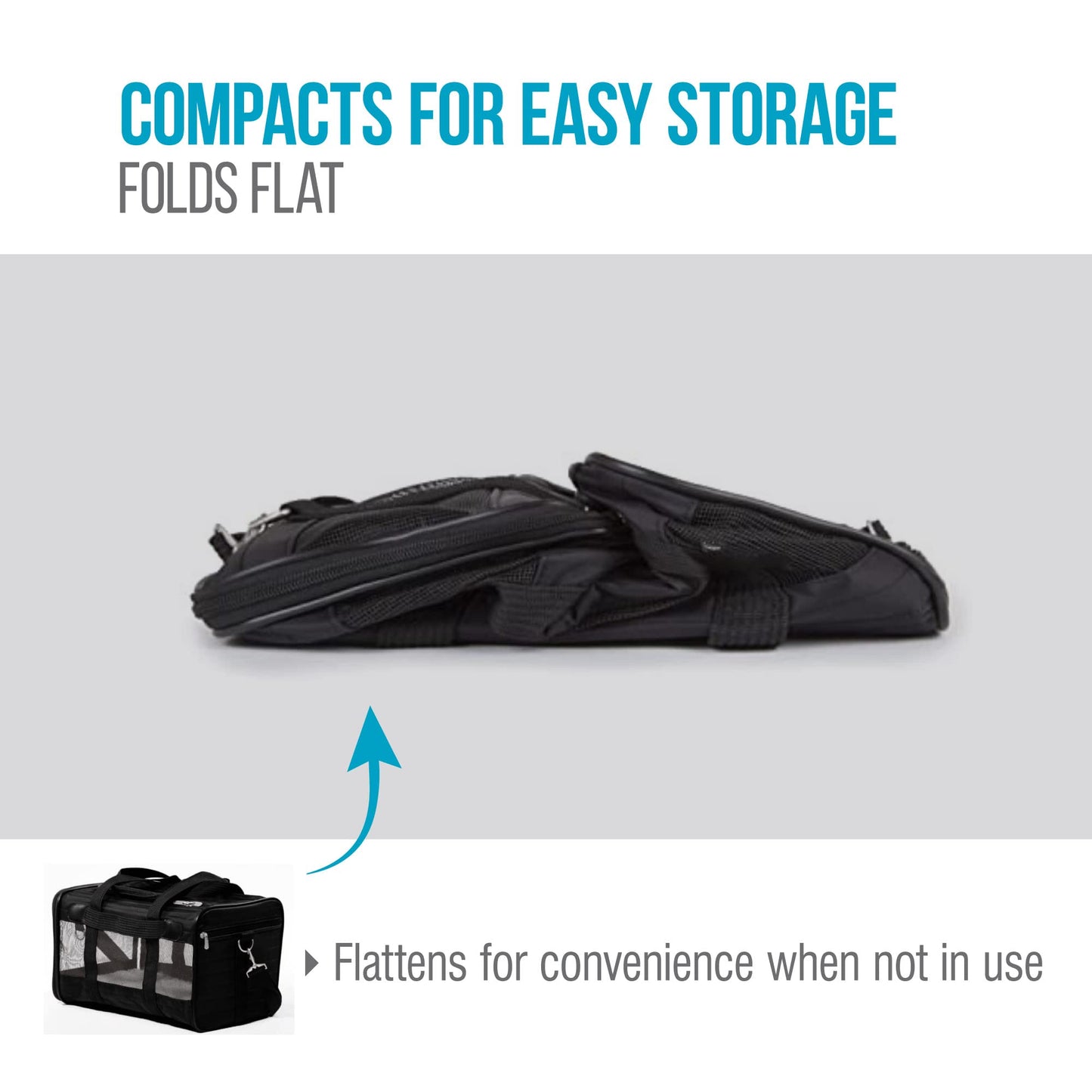 SHERPA Original Deluxe Airline Approved Pet Carrier, Medium, Black 🍁 All In One Marketplace Canada