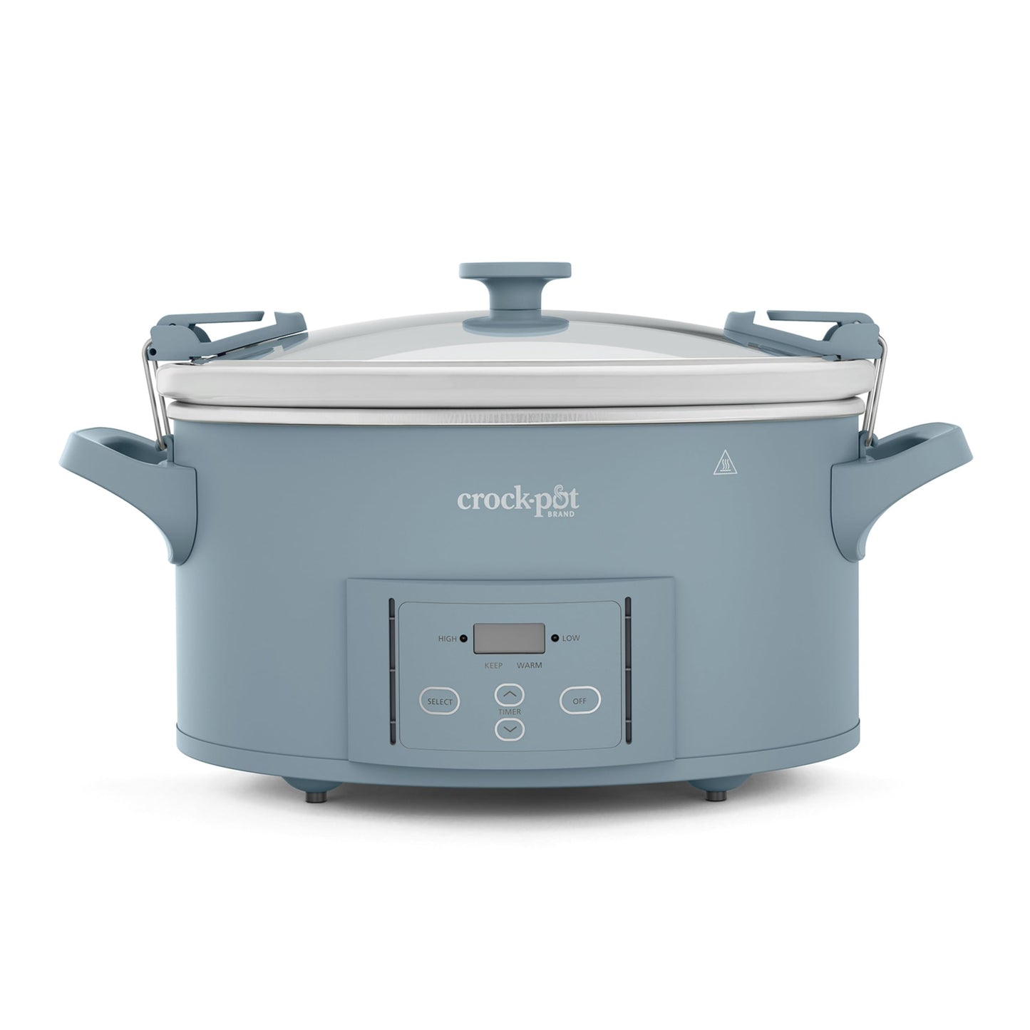 Crock-Pot Design Series 7-Quart Programmable Slow Cooker, Morning Haze Blue 🍁 All In One Marketplace Canada