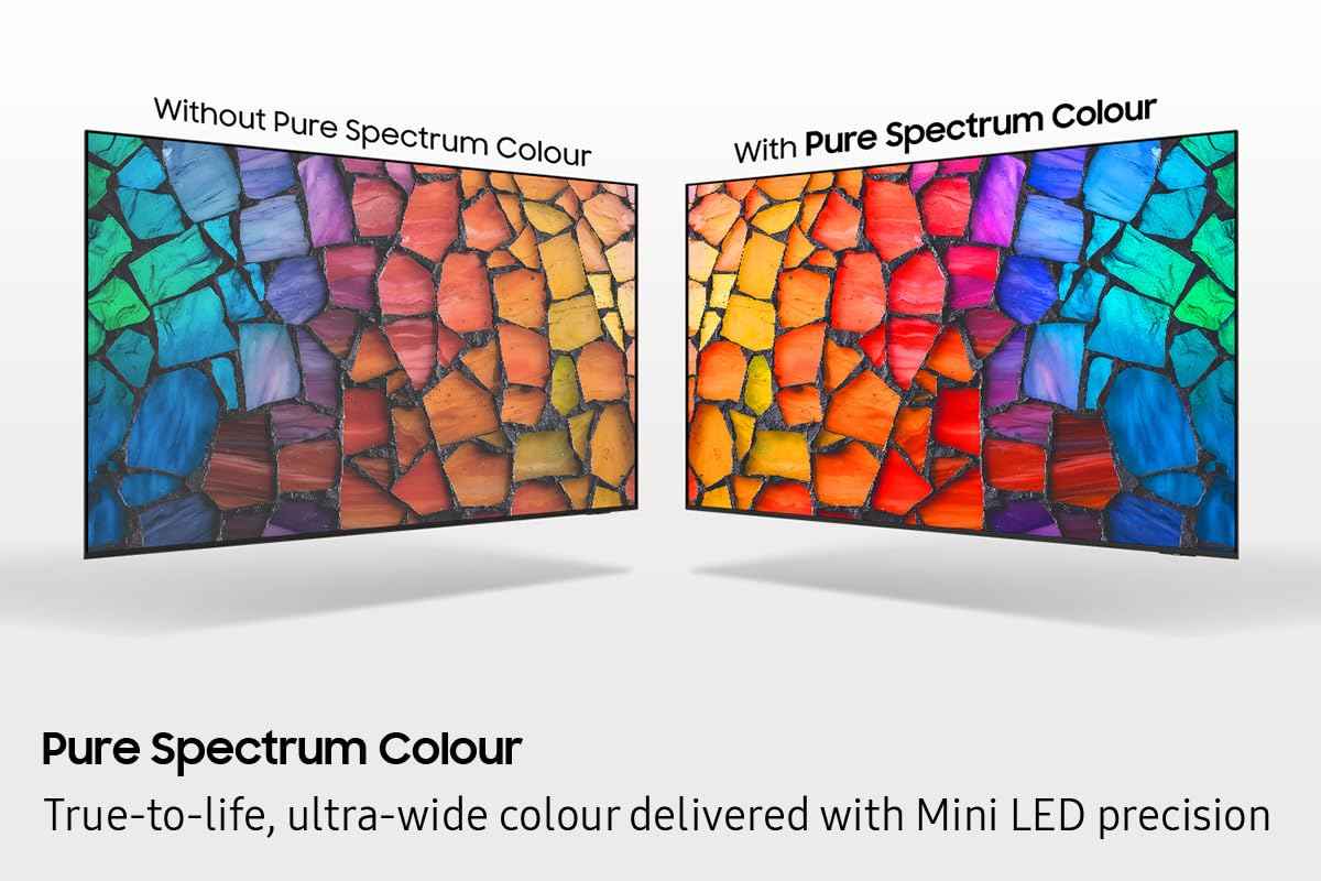 Samsung 65 inch Mini LED TV, M70H, Mini LED HDR with Pure Colour Spectrum, 4k Upscaling, Smart TV, Gaming Hub, Dolby 2.0, Television (UN65M70HAFXZC, 2026)
