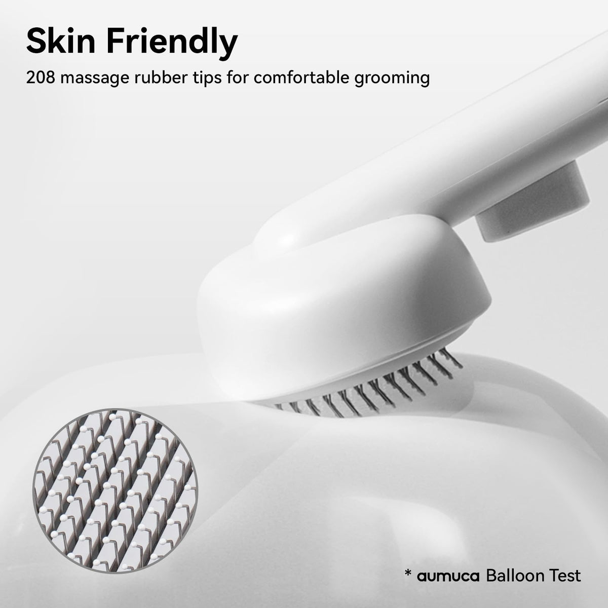 aumuca Cat Brush Dog Brush for Shedding, Cat Brushes for Long or Short Haired Cats, Dog Hair Brush Cat Grooming Brush Cat Comb Cat Deshedding Brush Easily Removes Mats, Tangles, and Loose Fur, White 🍁 All In One Marketplace Canada