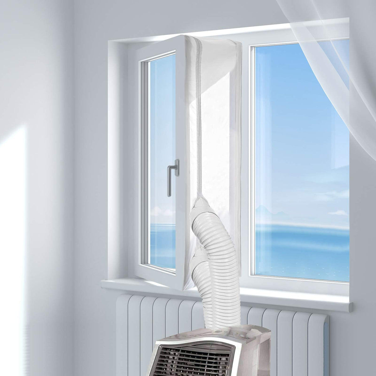 HOOMEE 400 CM (157") Universal Window Seal for Portable Air Conditioner and Tumble Dryer 🍁 All In One Marketplace Canada