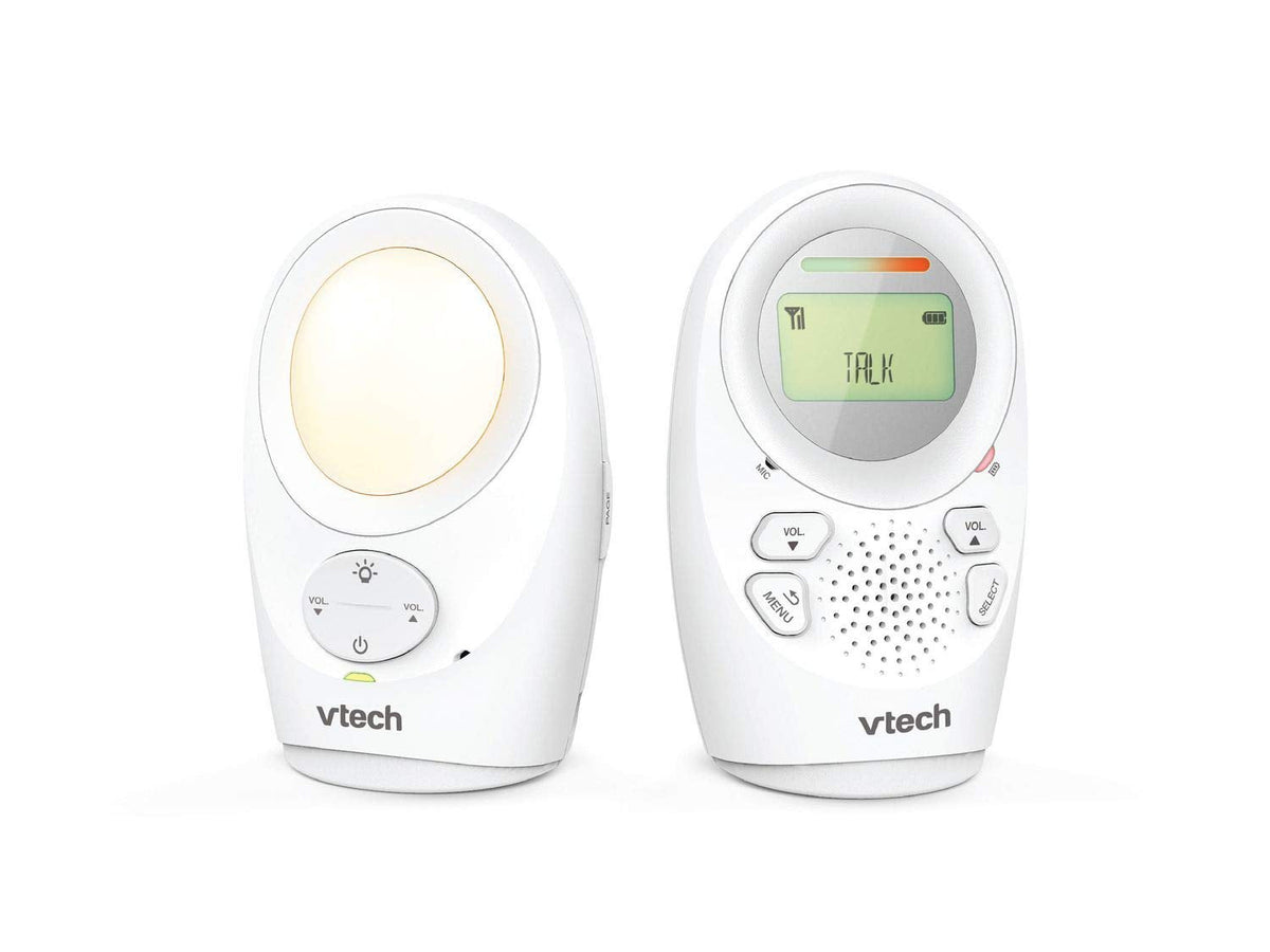 VTech DM1211 Enhanced Range Digital Audio Baby Monitor with Night Light, 1 Parent Unit, Silver & White 🍁 All In One Marketplace Canada