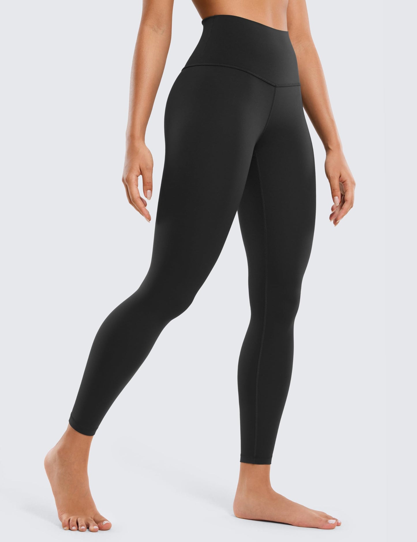 CRZ YOGA Butterluxe High Waisted Lounge Legging 25" - Workout Leggings for Women Buttery Soft Yoga Pants Black Large 🍁 All In One Marketplace Canada