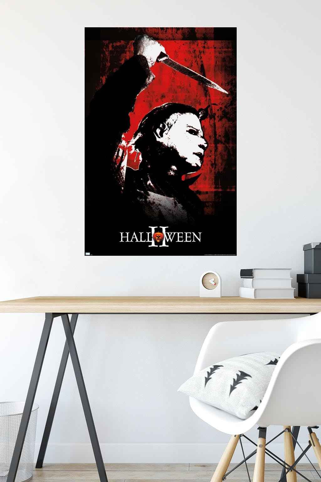 Halloween II - Red Wall Poster