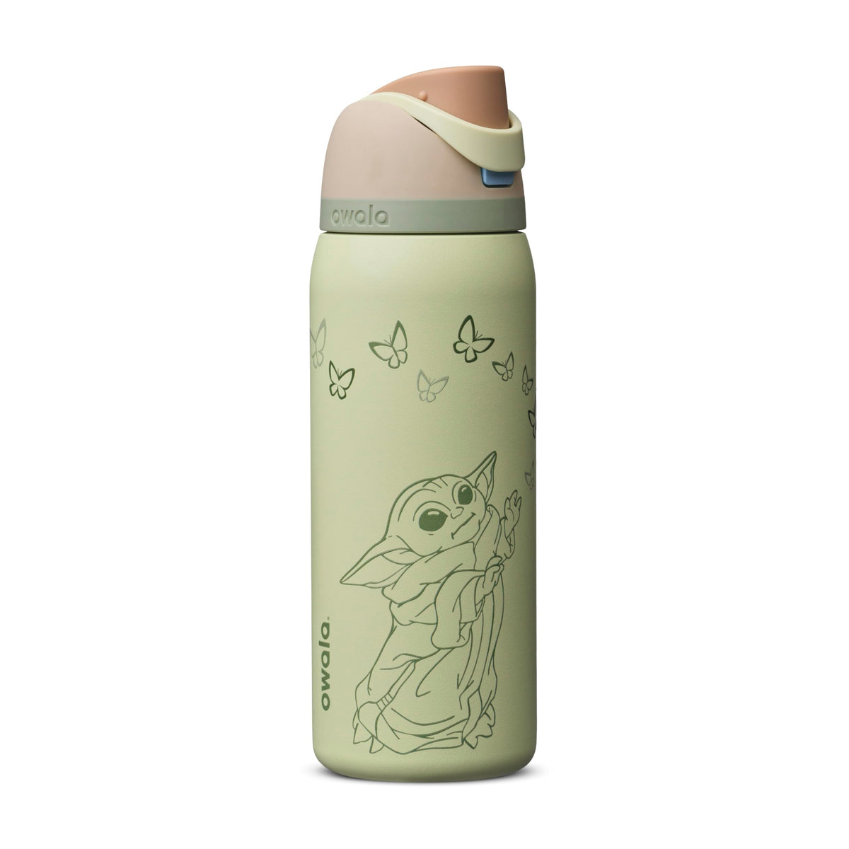 Star Wars Owala FreeSip Insulated Stainless Steel Water Bottle with Straw, BPA-Free Sports Water Bottle, Great for Travel, 32 Oz, GroGu 🍁 All In One Marketplace Canada