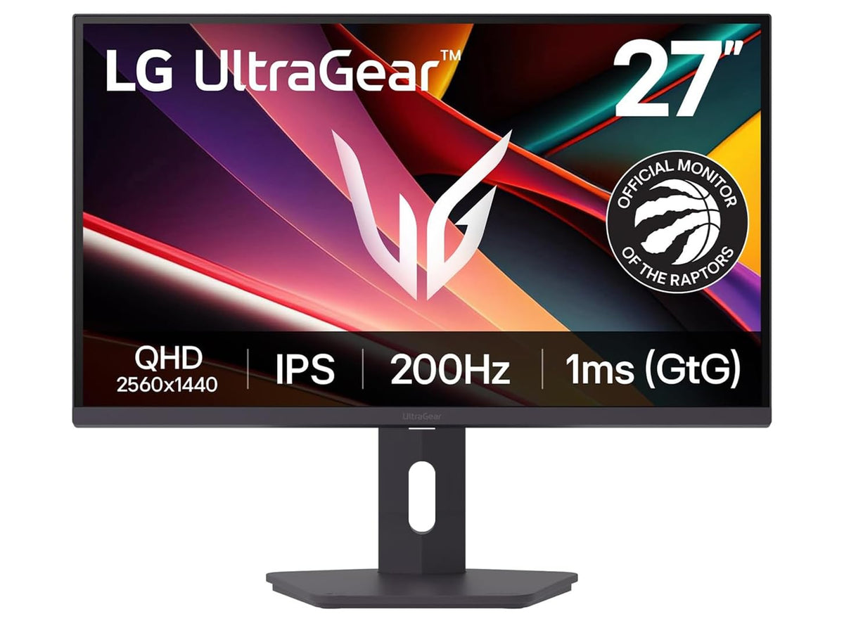 LG Gaming Monitor 27G610A-B Ultragear 27-inch IPS Panel QHD (2560 x 1440) / 200 Refresh Rate, 1ms / AMD FreeSync Premium/VESA DisplayHDR 400 / HDMI, DisplayPort/Tilt, Height, Swivel, Pivot 🍁 All In One Marketplace Canada