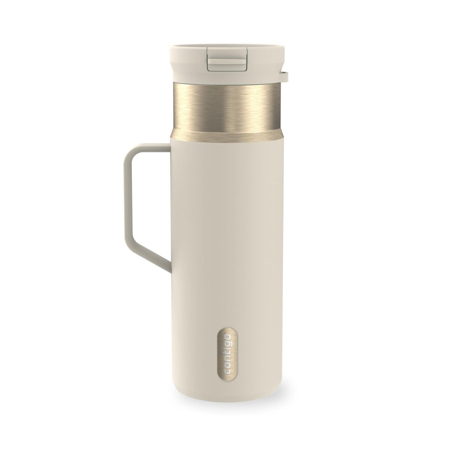 Contigo SnapSeal 20 oz Travel Mug w/Side Handle | Vacuum-Insulated Stainless Steel for Hot Coffee & Tea or Cold Drinks | Spill-Proof Lid w/Straw Compatibility | BPA & Lead-Free | Dishwasher Safe 🍁 All In One Marketplace Canada