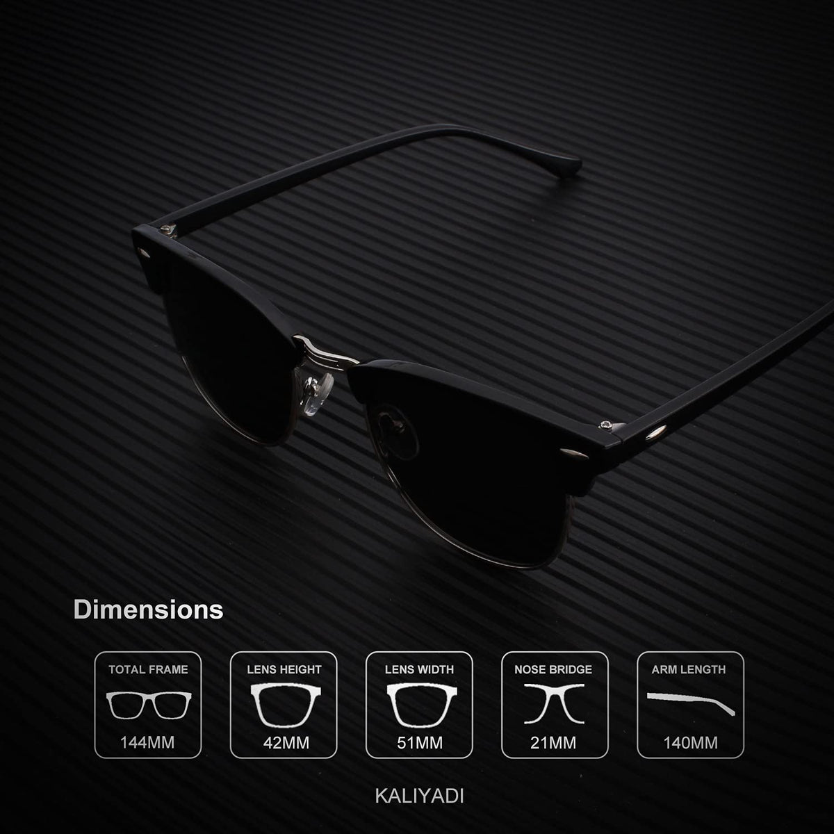 KALIYADI Polarized Sunglasses for Men and Women Unisex Sun glasses UV Blocking Lightweight 🍁 All In One Marketplace Canada