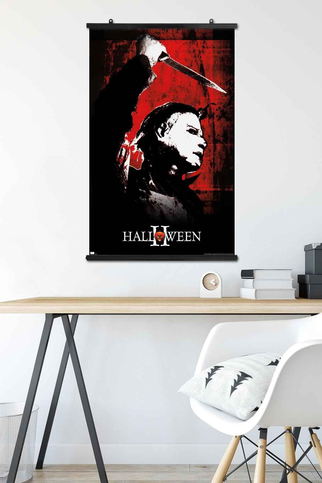 Halloween II - Red Wall Poster