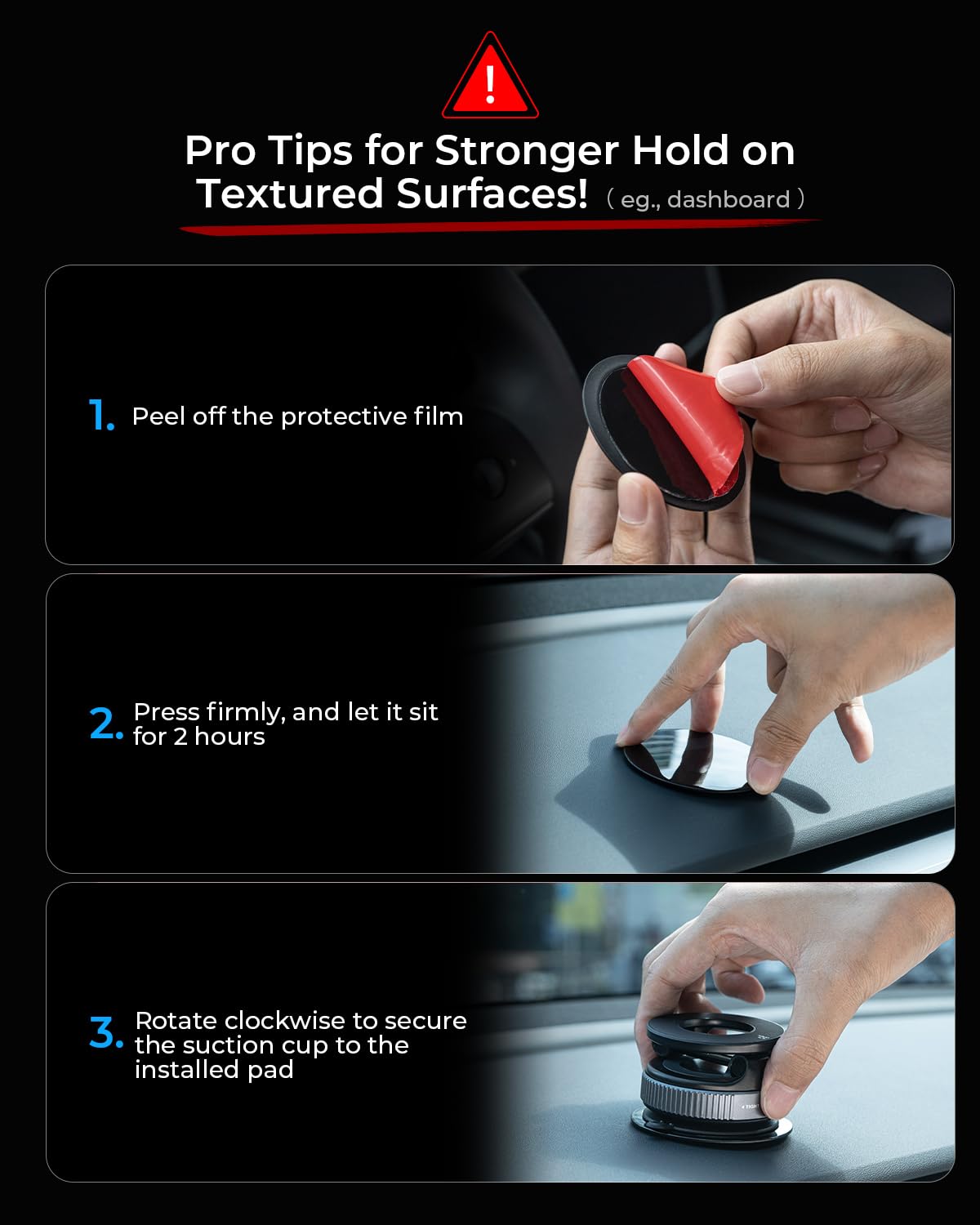 MRGLAS 2026 Upgraded Vacuum Suction Phone Holder for Car, Magsafe Car Phone Holder Mount, [98+LBS Suction & 2800gf Magnetic] 360° Adjustable Shower & Wall Mount, Car Accessories for iPhone 17 Pro Max 🍁 All In One Marketplace Canada