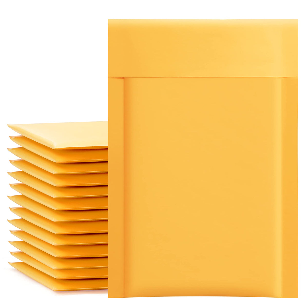 UCGOU Kraft Bubble Mailers 4x8 Inch 50 Pack Usable Size 4x7 Inch Yellow Padded Envelopes #000 Small Business Mailing Package Self Sealing Tear Resistant Boutique Bulk Mail Shipping Bags Bubble Mailers 🍁 All In One Marketplace Canada